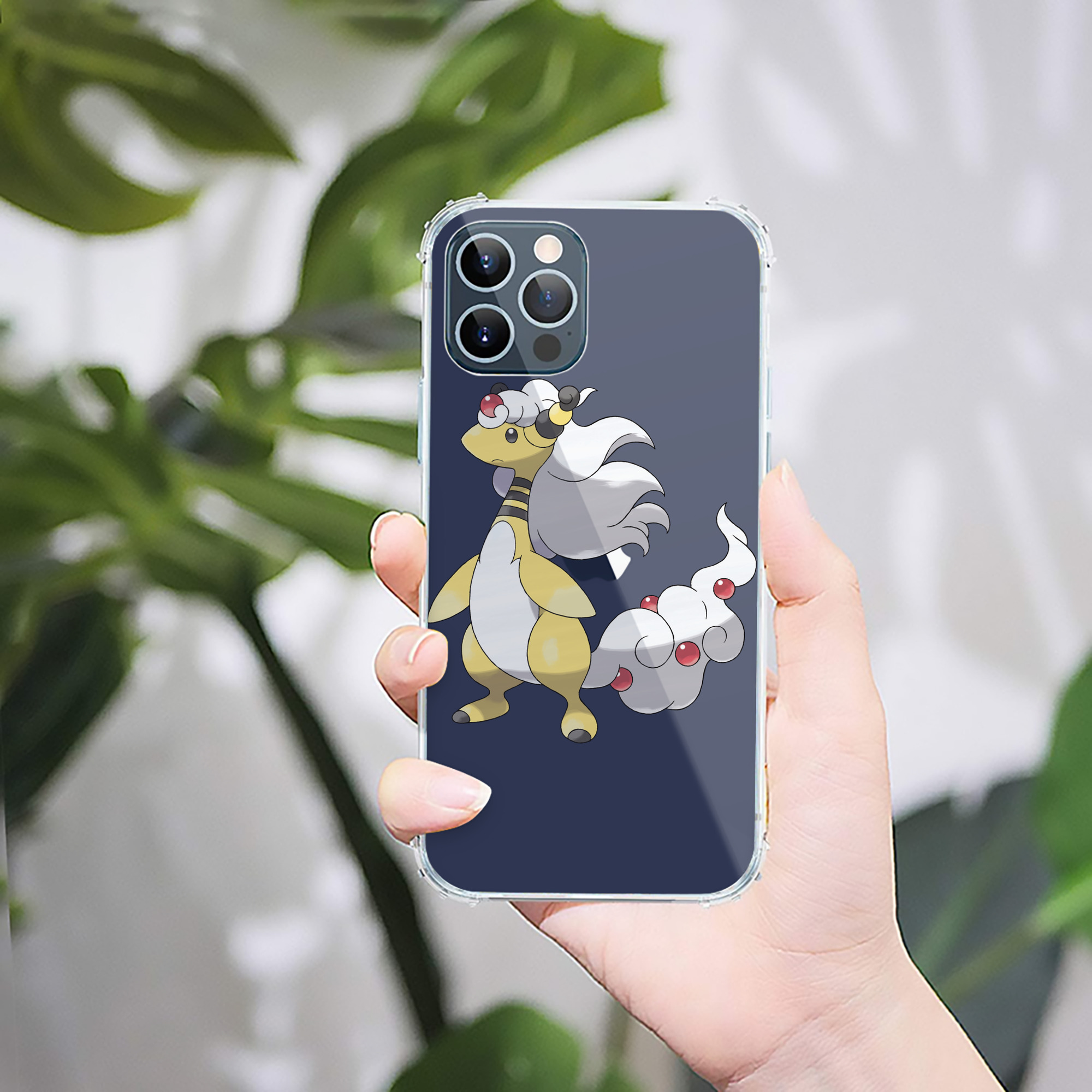 （画像用） ポケットモンスター Pokémon 【iPhone 12シリーズ対応】透明スマホケース（クリアソフトケース）